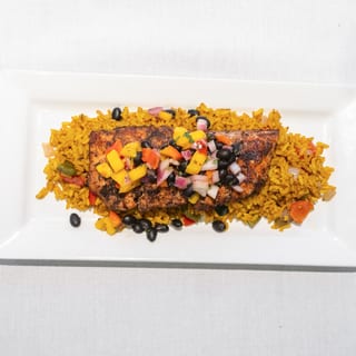 Jerk Grilled Salmon